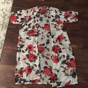 Floral kimono